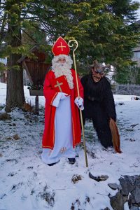 Nikolaus mit Krampus | Salzburger Schiachpercht'n und Krampusse | ein Salzburger Brauchtumsverein
