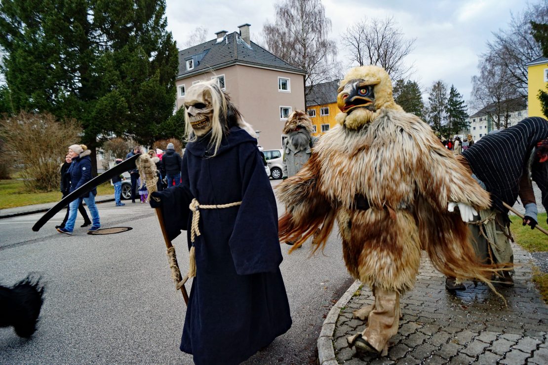 Der Tod | Salzburger Schiachpercht'n und Krampusse | ein Salzburger Brauchtumsverein