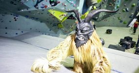 Krampuskränzchen in der Boulderbar Salzburg | Salzburger Schiachpercht'n und Krampusse