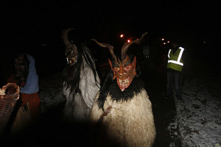 Krampuslauf in Rif bei Hallein