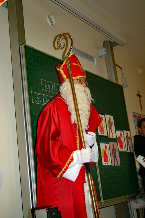 Nikolausbesuch im SPZ Hallein, 5. Dezember 2007 | Salzburger Schiachpercht'n und Krampusse