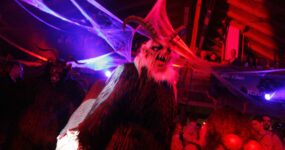 Krampuskränzchen Zistelalm Salzburg, 16. November 2012 | Salzburger Schiachpercht'n und Krampusse