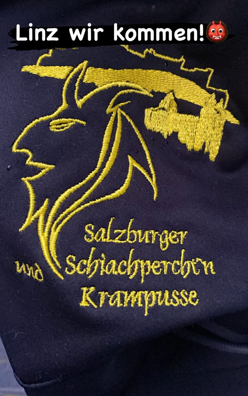 Krampuslauf in der Pluscity Linz, 1. Dezember 2023 | Salzburger Schiachpercht'n und Krampusse