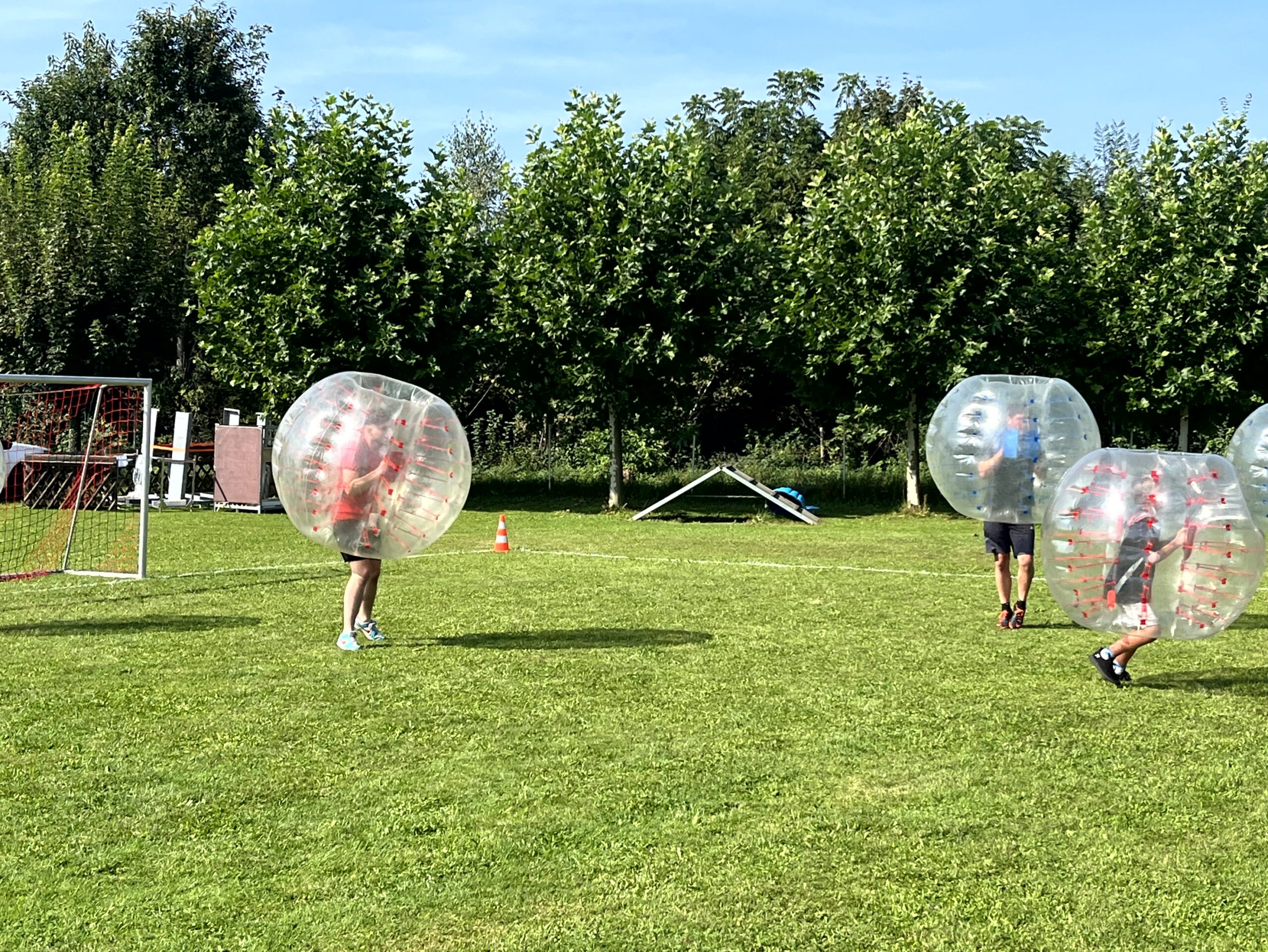 2. BubbleSoccer Turnier der Nockstoa Perchten am 31. August 2024