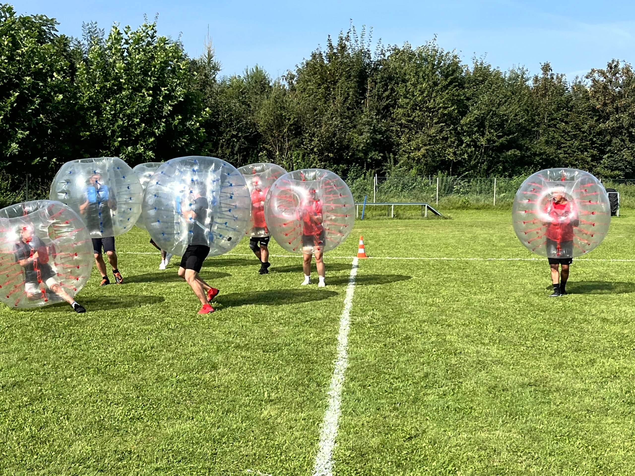 2. BubbleSoccer Turnier der Nockstoa Perchten am 31. August 2024