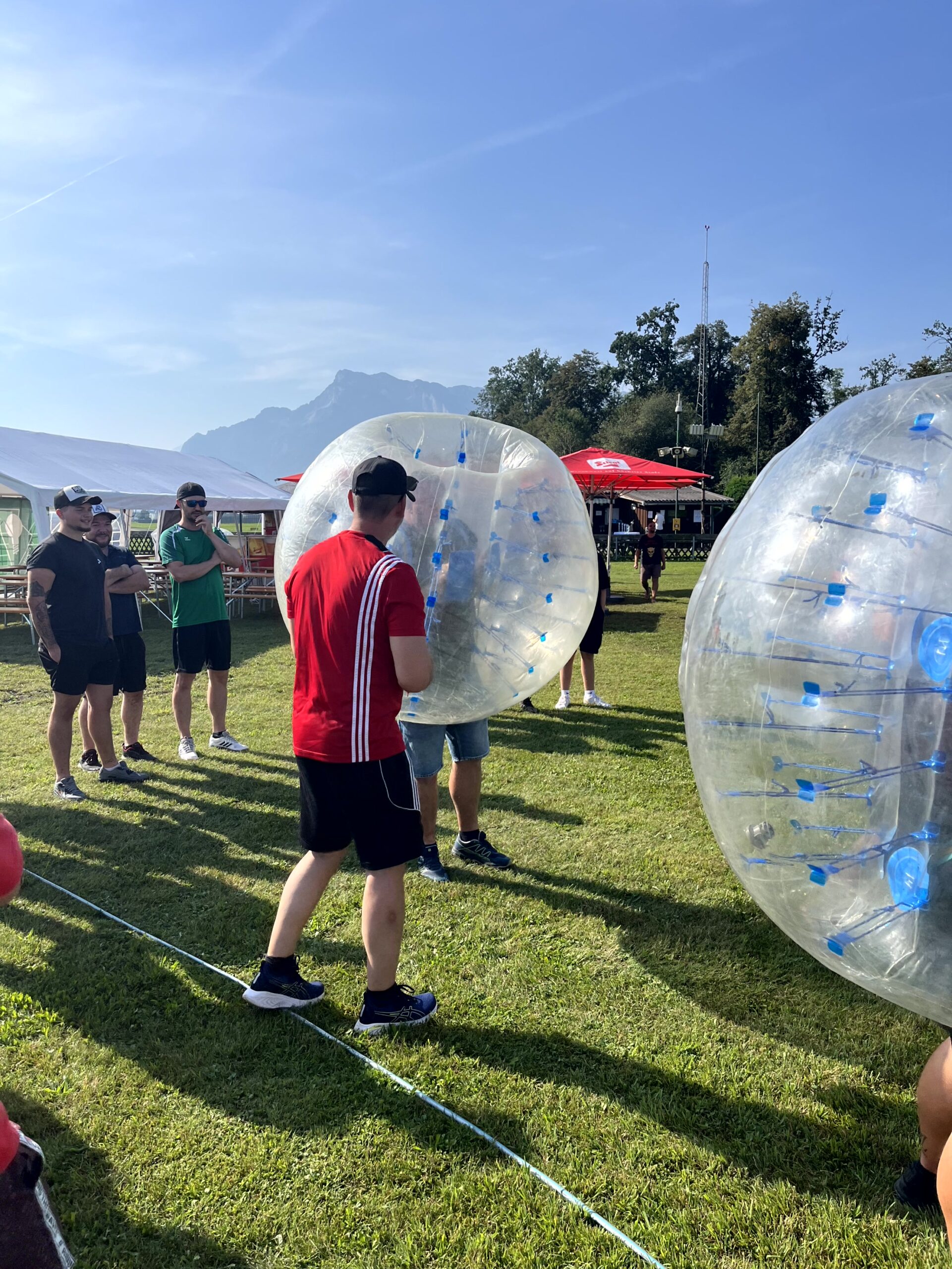 2. BubbleSoccer Turnier der Nockstoa Perchten am 31. August 2024