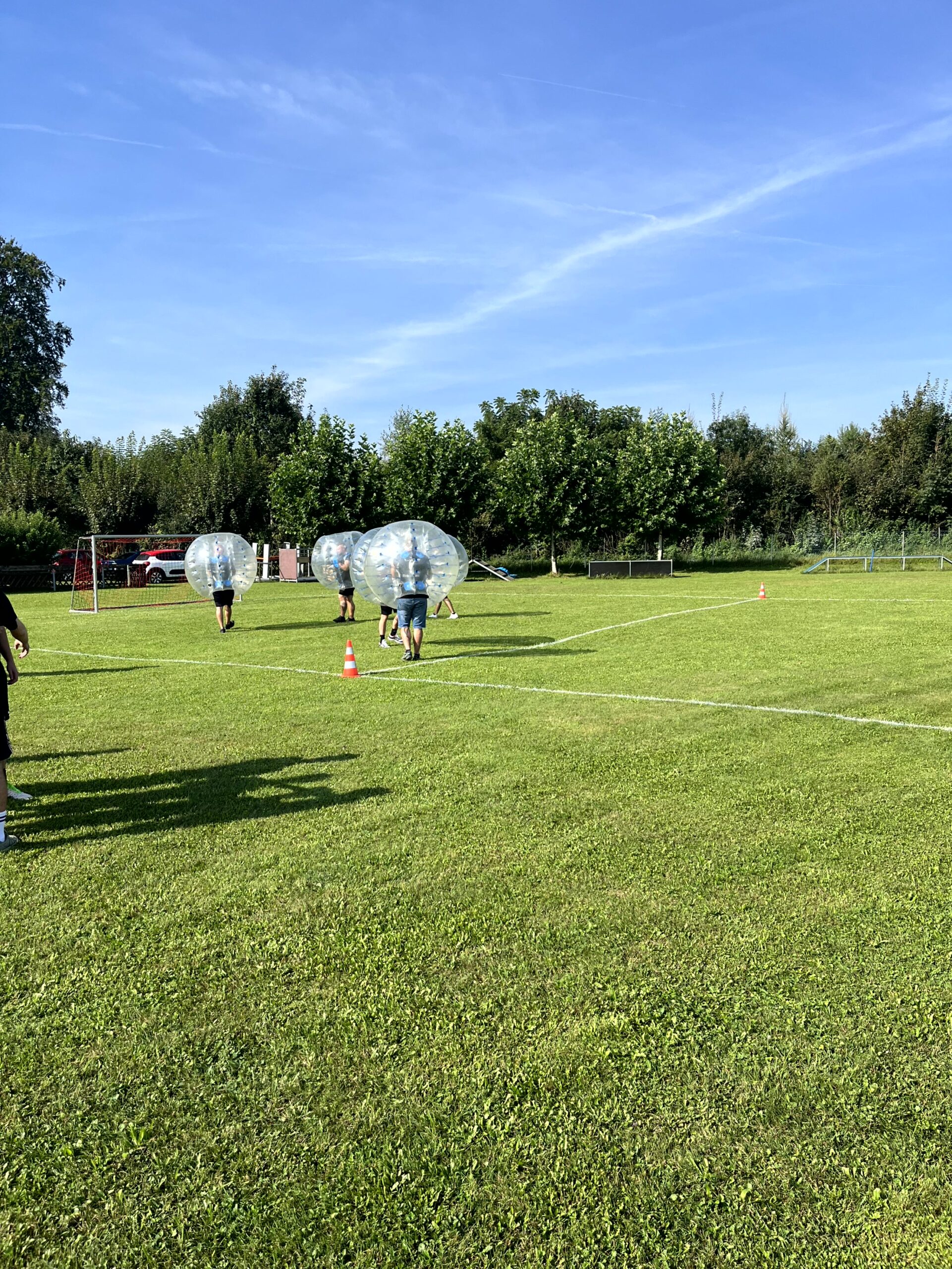 2. BubbleSoccer Turnier der Nockstoa Perchten am 31. August 2024