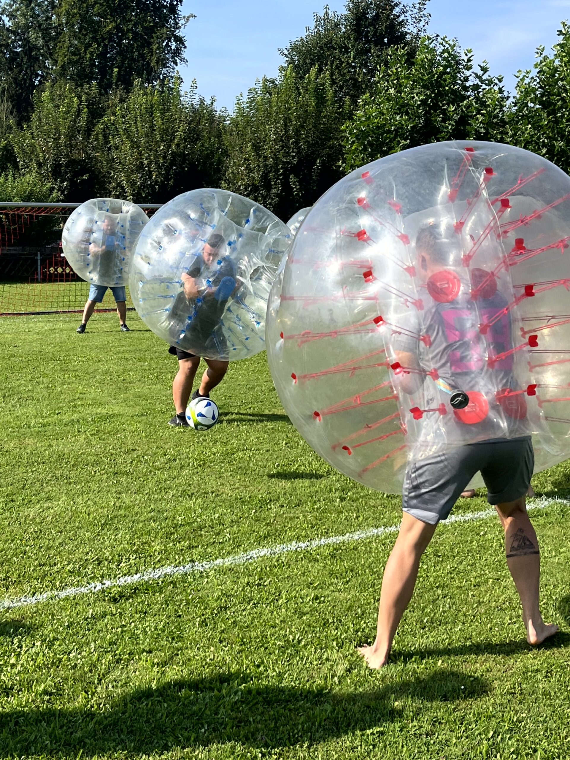 2. BubbleSoccer Turnier der Nockstoa Perchten am 31. August 2024