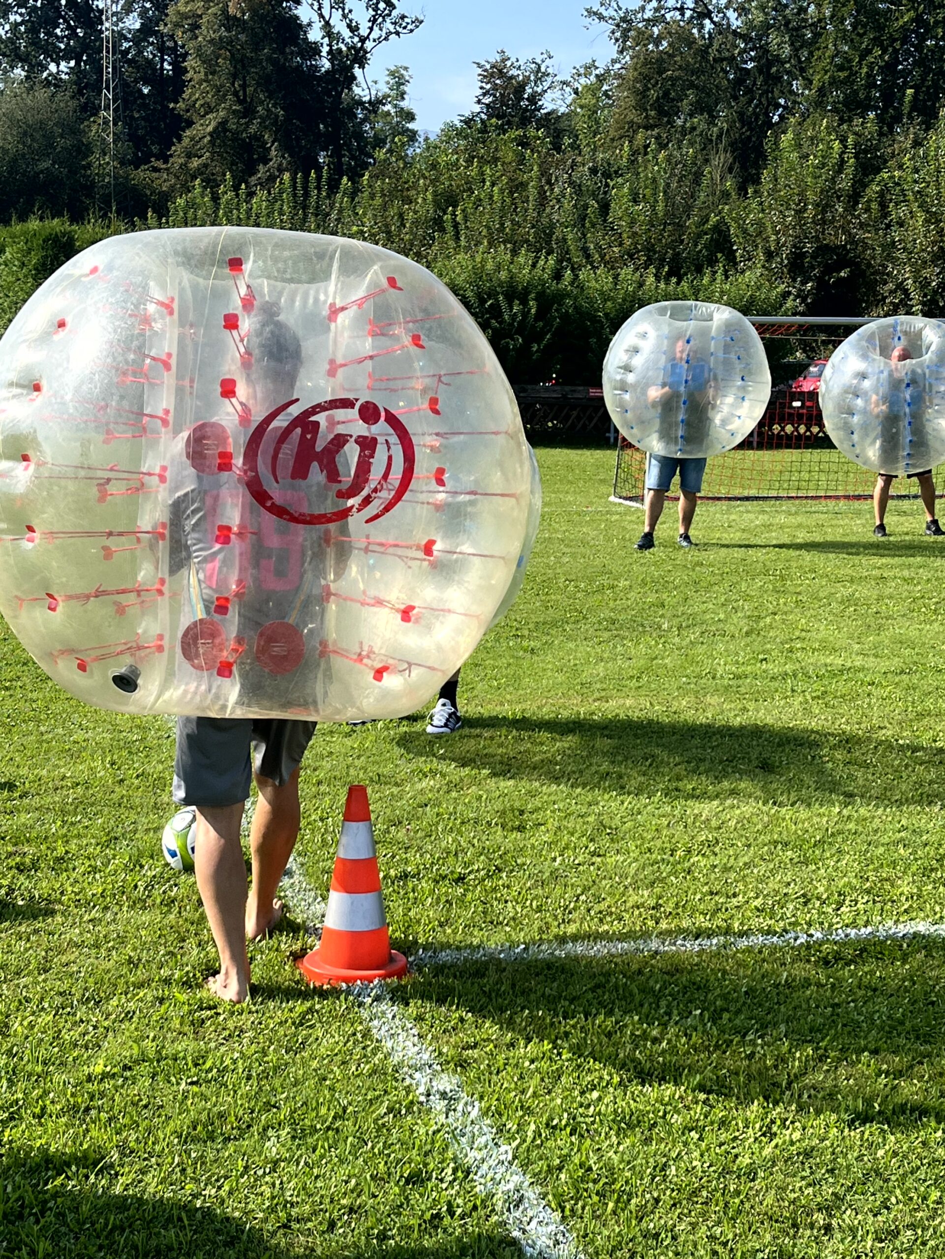 2. BubbleSoccer Turnier der Nockstoa Perchten am 31. August 2024