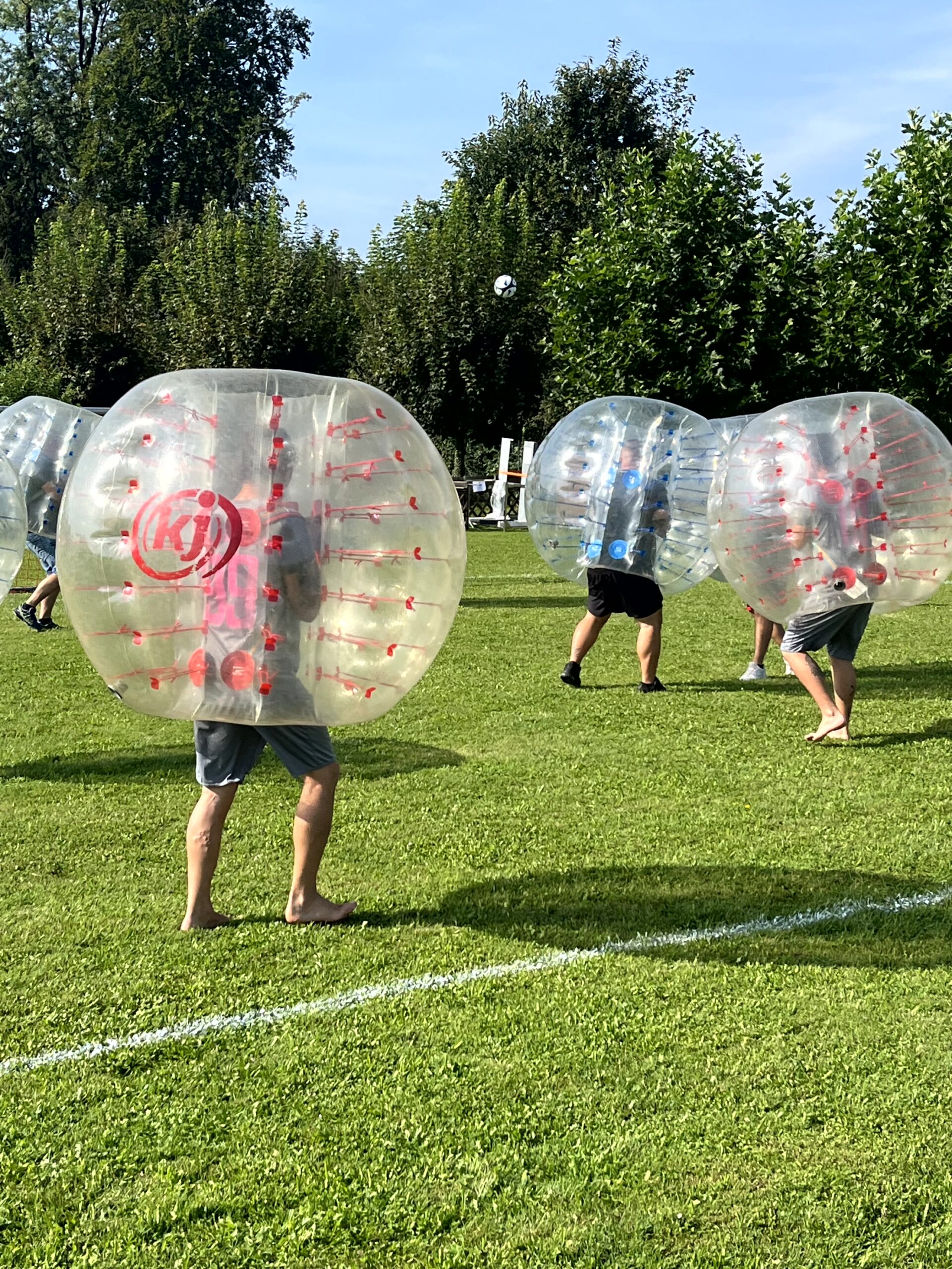 2. BubbleSoccer Turnier der Nockstoa Perchten am 31. August 2024