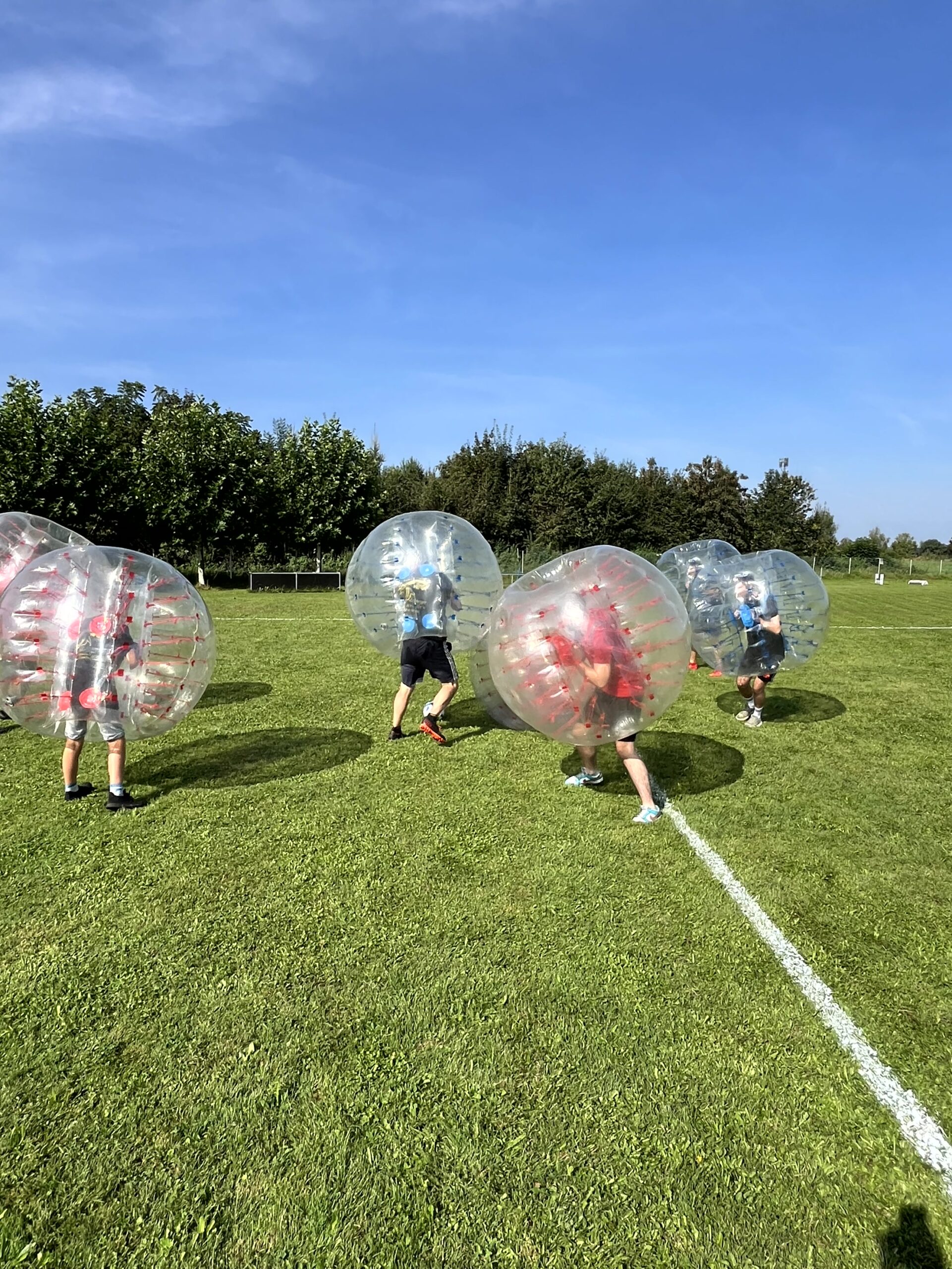 2. BubbleSoccer Turnier der Nockstoa Perchten am 31. August 2024