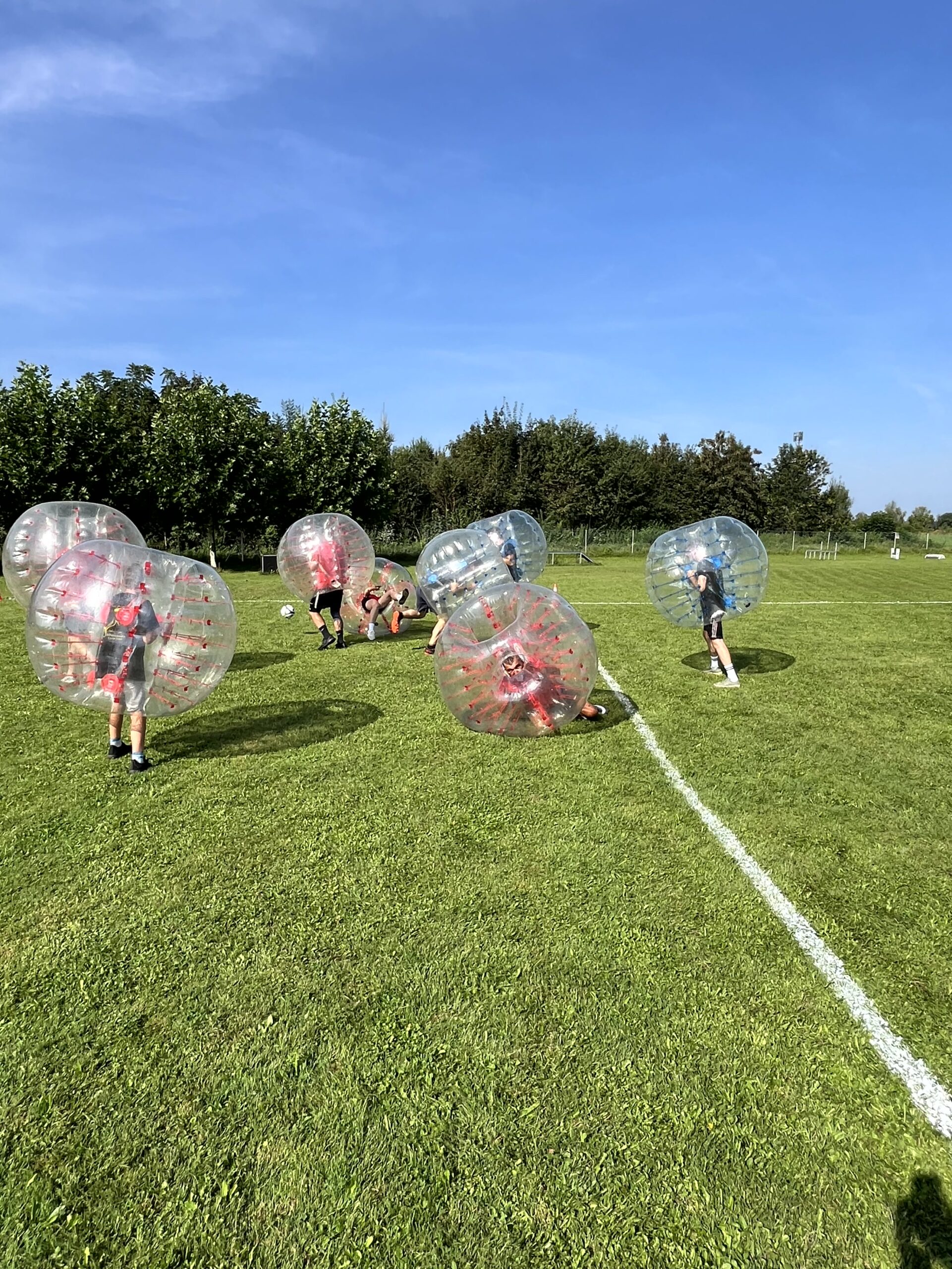 2. BubbleSoccer Turnier der Nockstoa Perchten am 31. August 2024