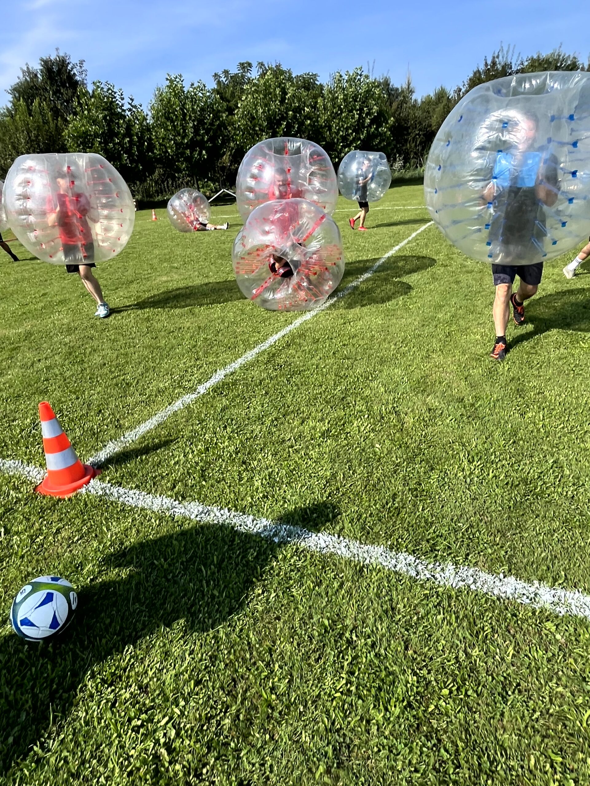 2. BubbleSoccer Turnier der Nockstoa Perchten am 31. August 2024