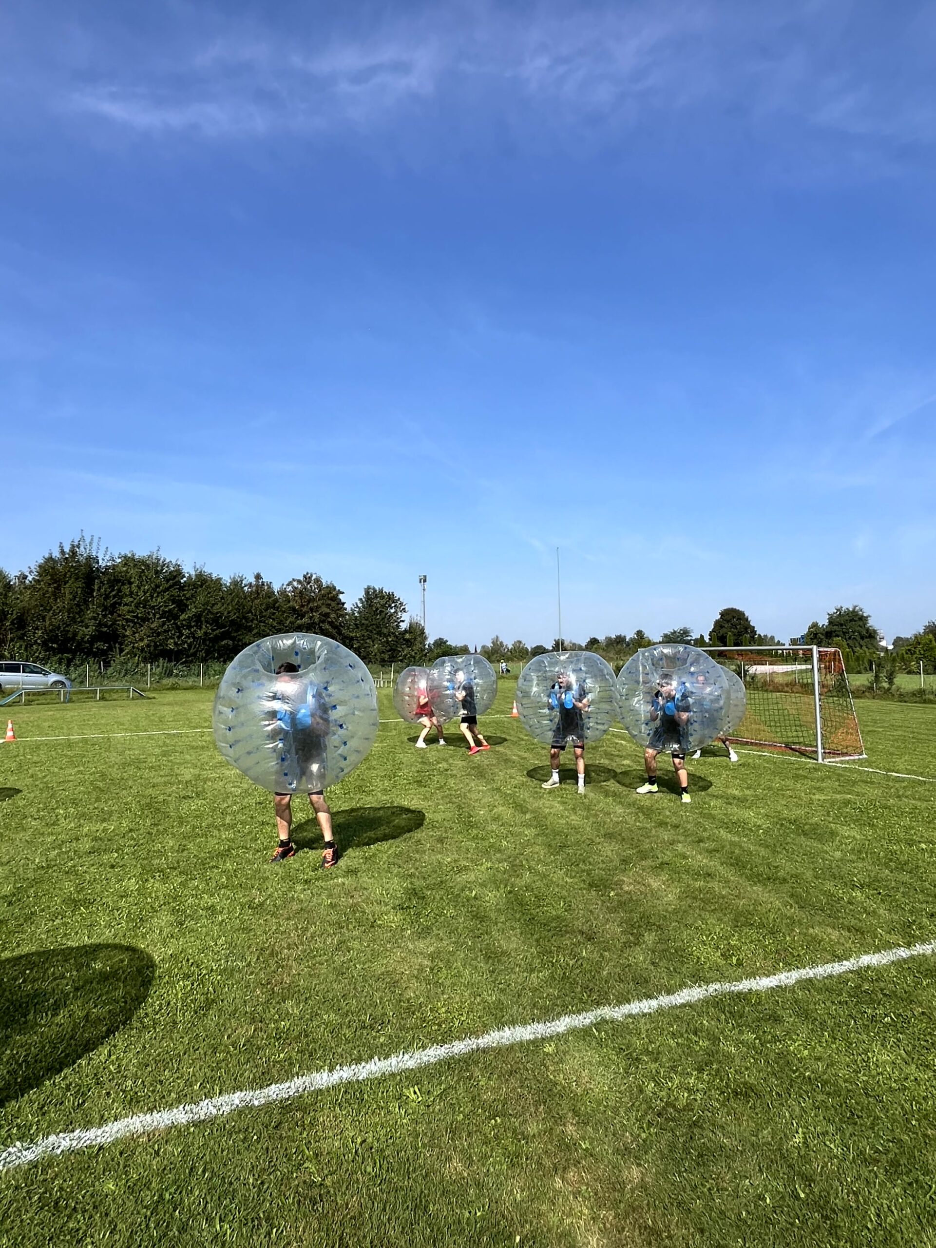 2. BubbleSoccer Turnier der Nockstoa Perchten am 31. August 2024