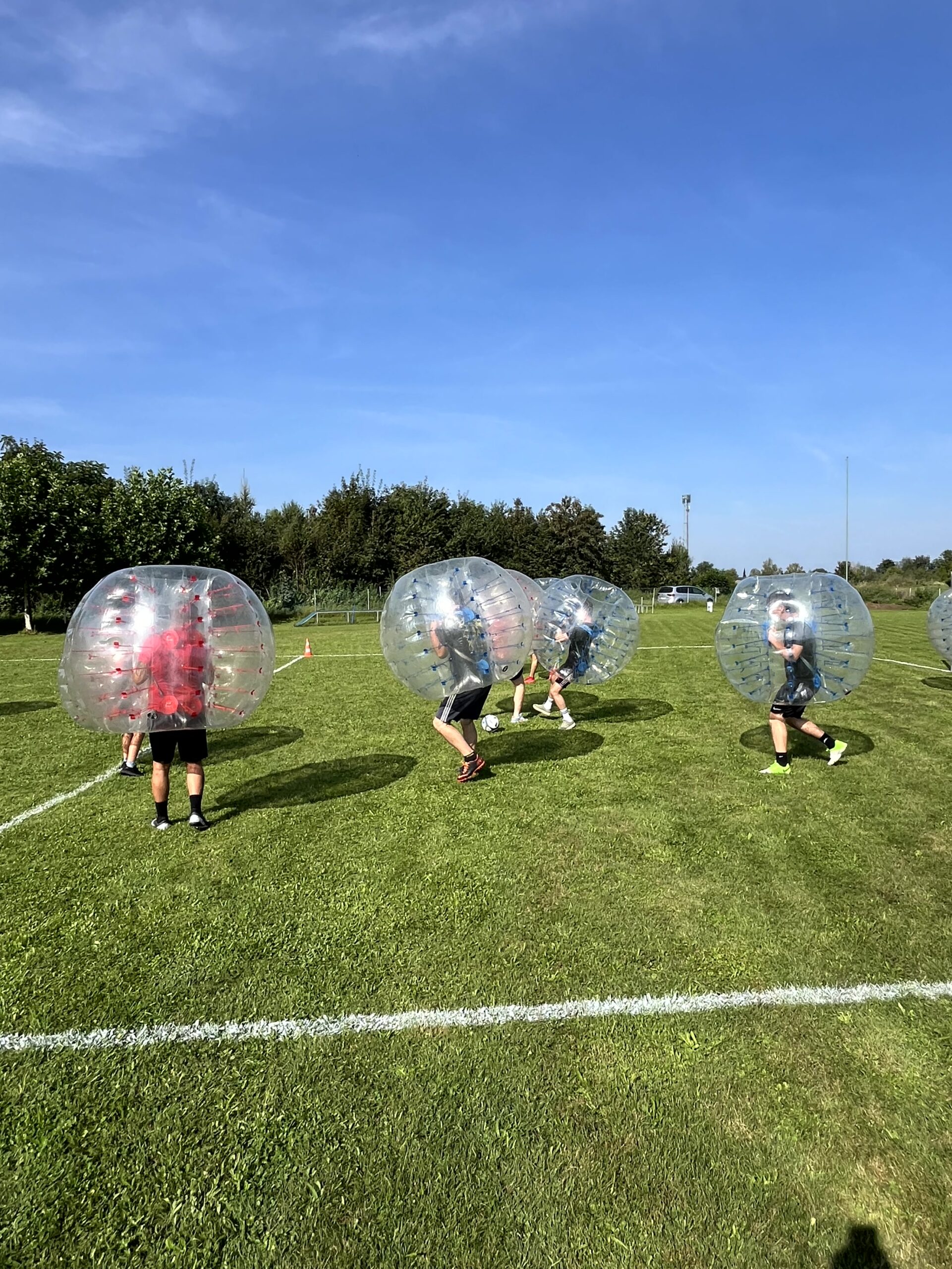 2. BubbleSoccer Turnier der Nockstoa Perchten am 31. August 2024