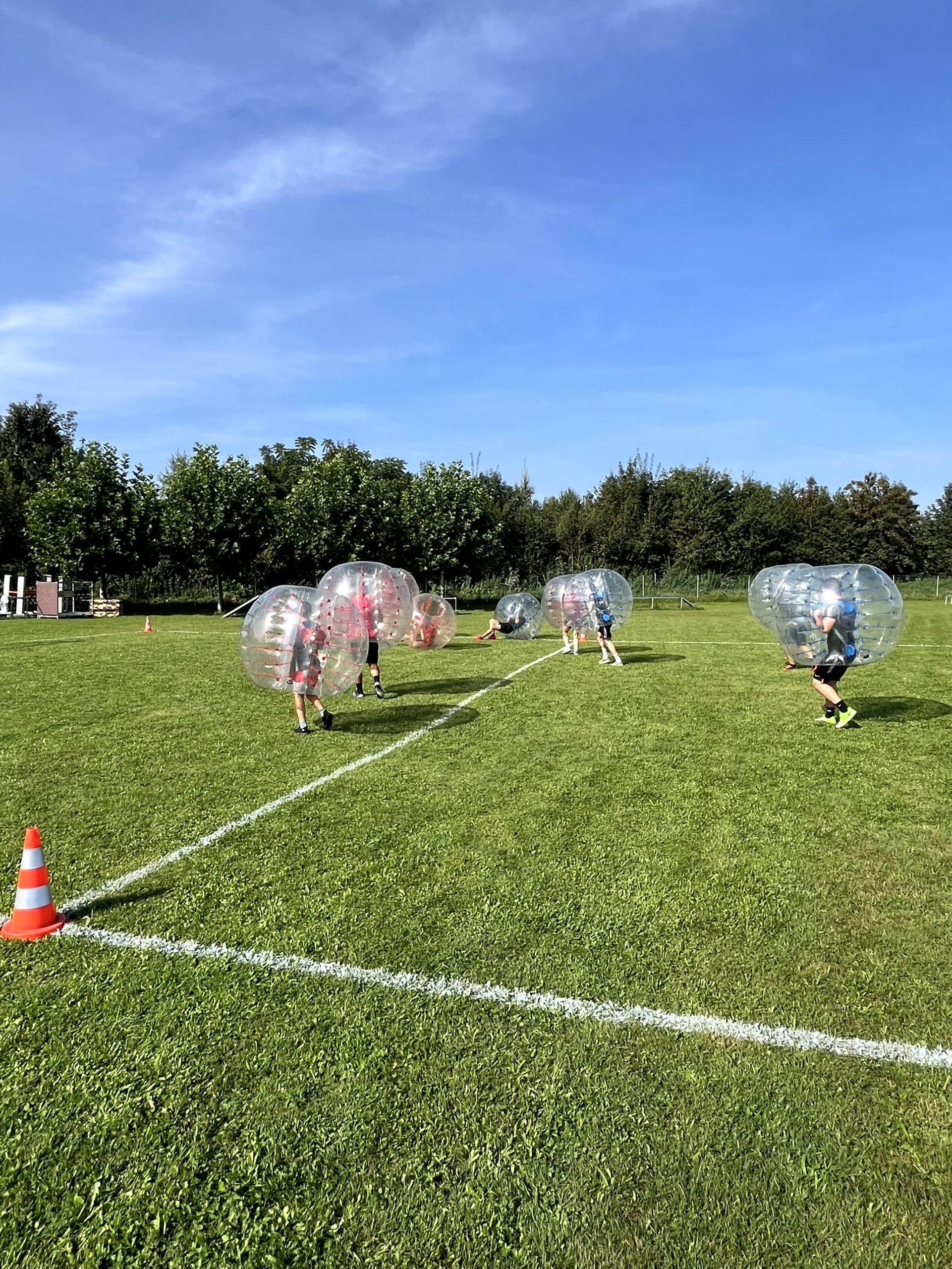 2. BubbleSoccer Turnier der Nockstoa Perchten am 31. August 2024