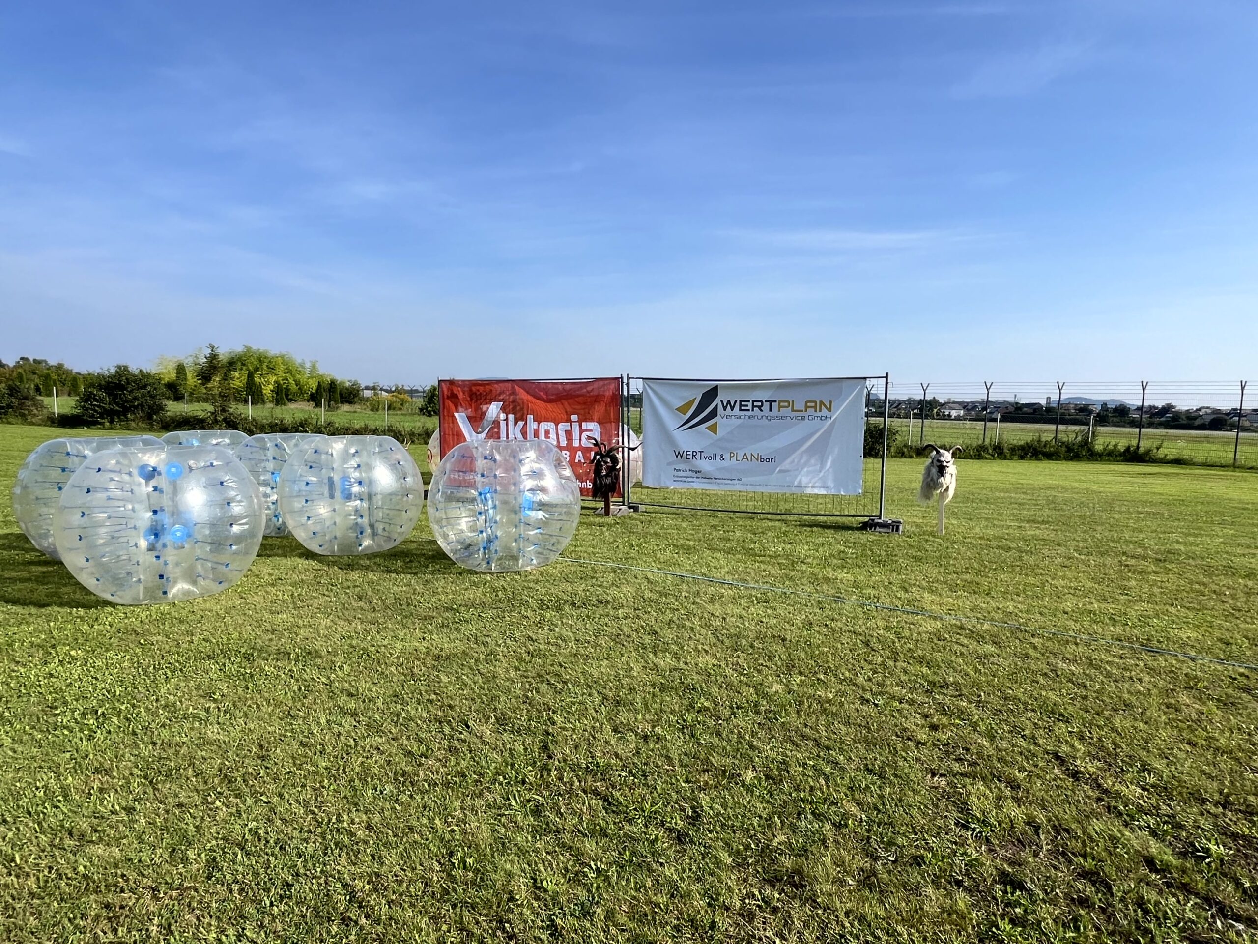 2. BubbleSoccer Turnier der Nockstoa Perchten am 31. August 2024