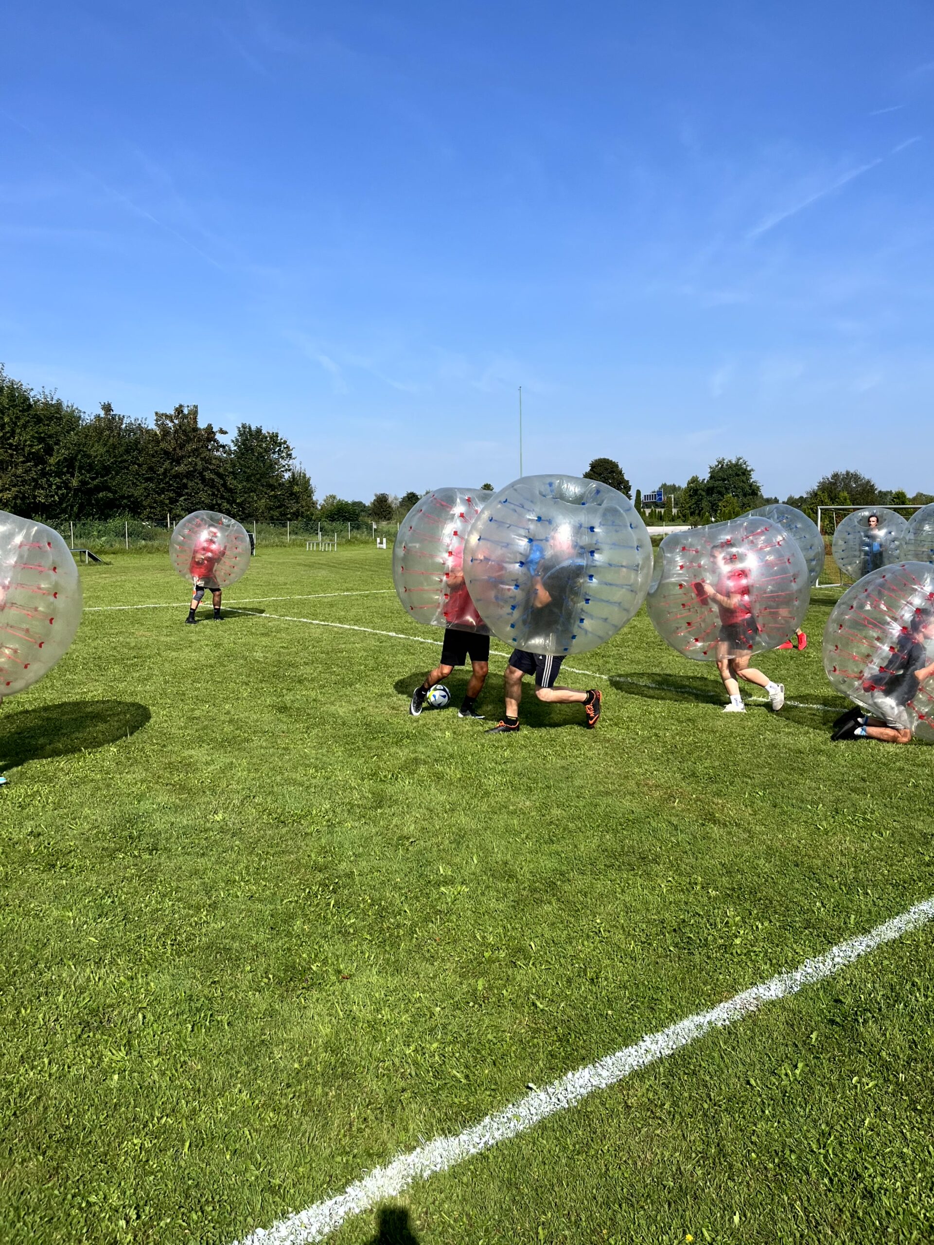 2. BubbleSoccer Turnier der Nockstoa Perchten am 31. August 2024