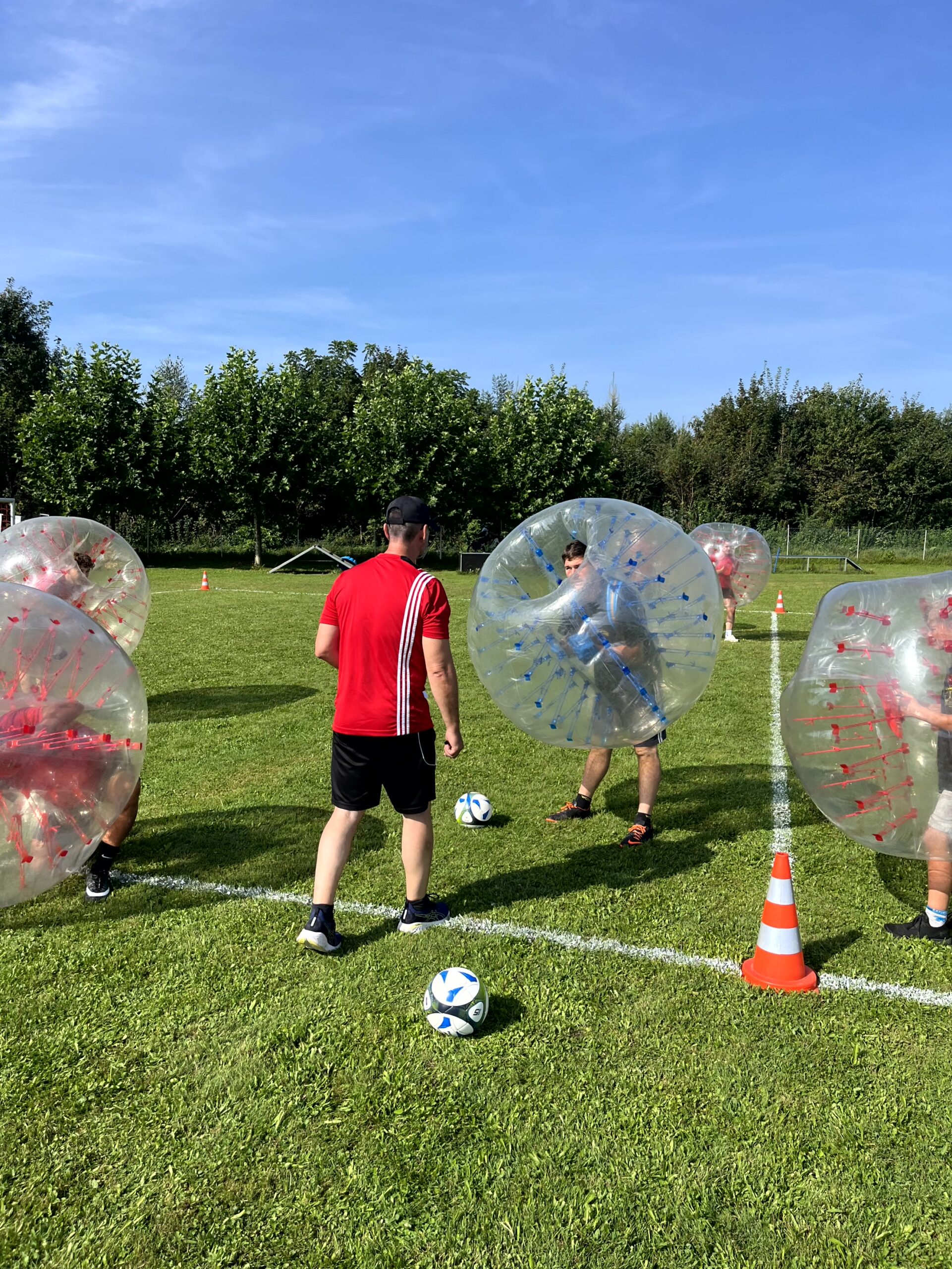 2. BubbleSoccer Turnier der Nockstoa Perchten am 31. August 2024