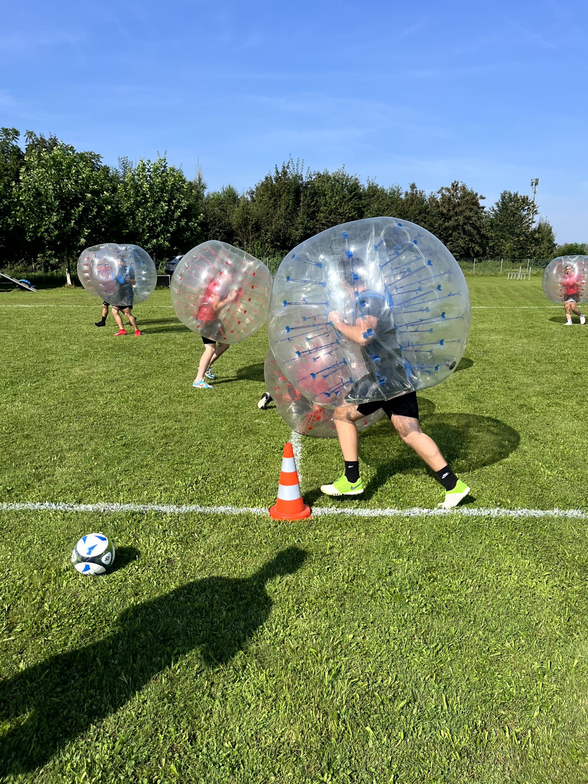 2. BubbleSoccer Turnier der Nockstoa Perchten am 31. August 2024