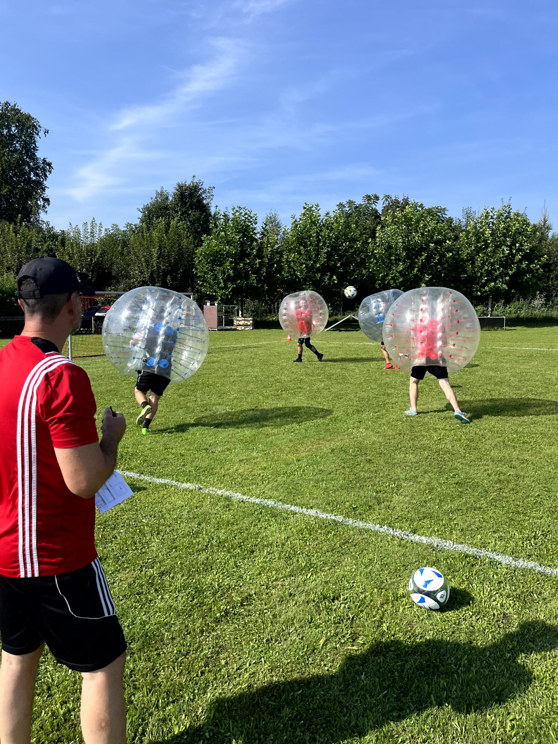 2. BubbleSoccer Turnier der Nockstoa Perchten am 31. August 2024