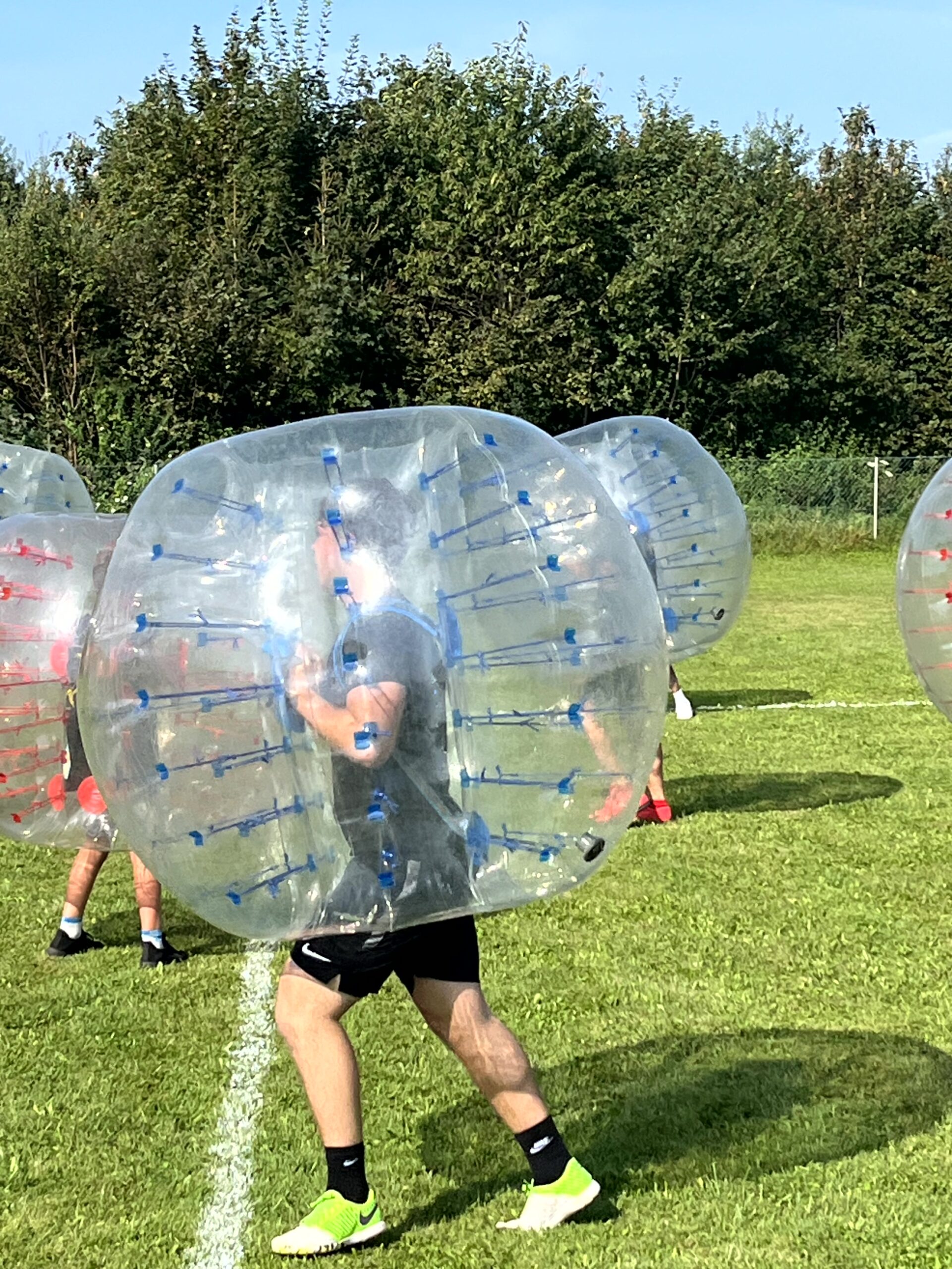 2. BubbleSoccer Turnier der Nockstoa Perchten am 31. August 2024