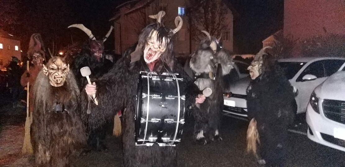 Krampuslauf Jeging, 7. Dezember 2023 | Salzburger Schiachpercht'n und Krampusse