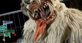 Perchtenlauf Lochen am See, 16. Dezember 2023 | Salzburger Schiachpercht'n und Krampusse