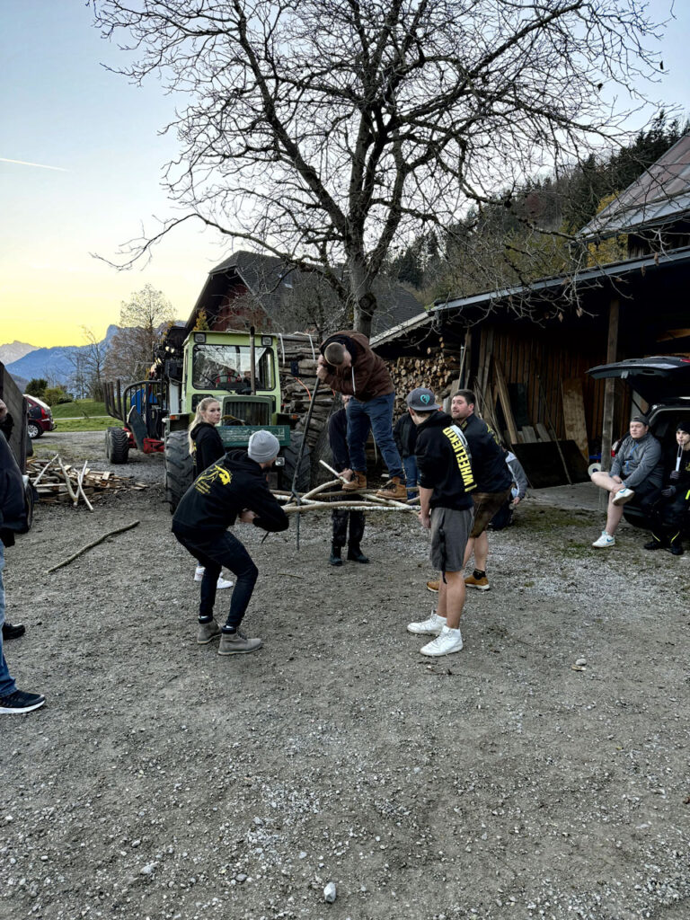 Abschlusstraining für die Saison 2024/25 | Salzburger Schiachpercht'n und Krampusse