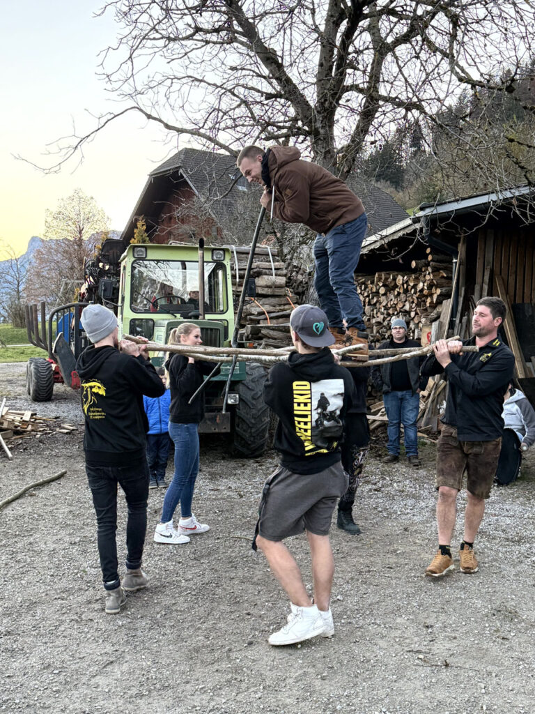 Abschlusstraining für die Saison 2024/25 | Salzburger Schiachpercht'n und Krampusse