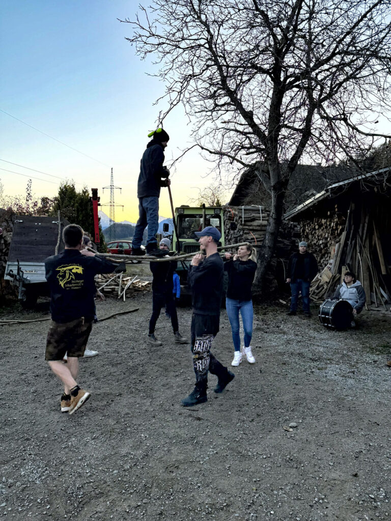 Abschlusstraining für die Saison 2024/25 | Salzburger Schiachpercht'n und Krampusse