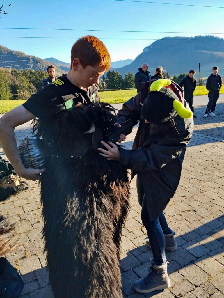 Abschlusstraining für die Saison 2024/25 | Salzburger Schiachpercht'n und Krampusse