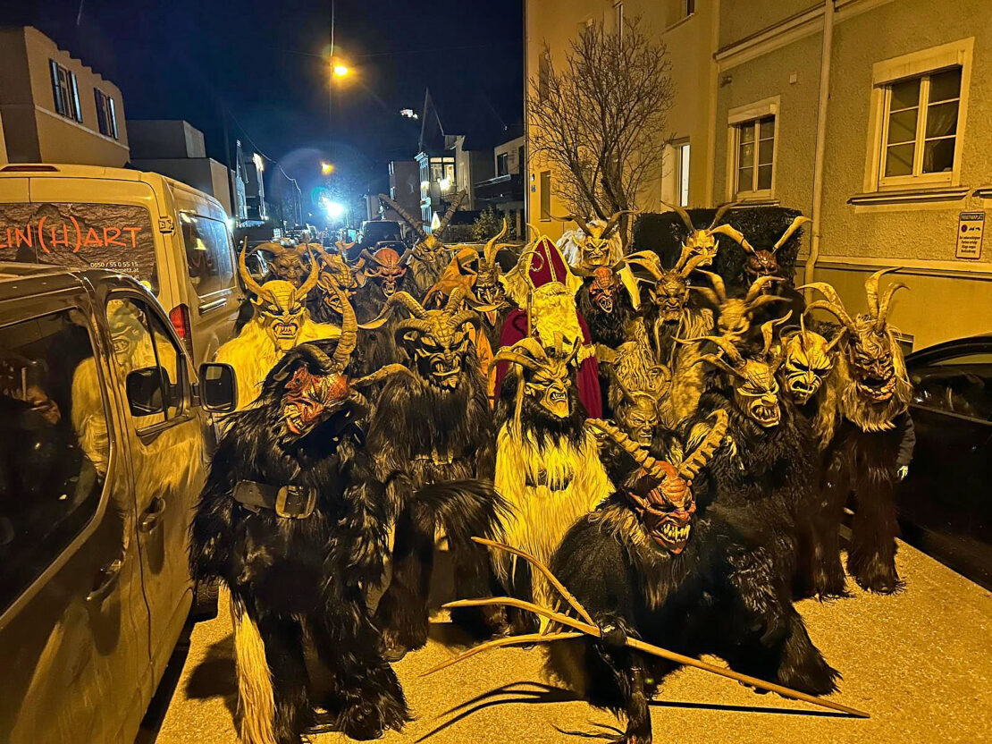 49. Gnigler Krampuslauf, Salzburg-Gnigl, 30. November 2024 | Salzburger Schiachpercht'n und Krampusse