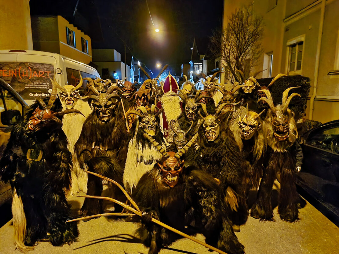 49. Gnigler Krampuslauf, Salzburg-Gnigl, 30. November 2024 | Salzburger Schiachpercht'n und Krampusse