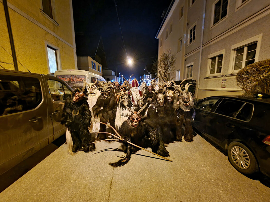 49. Gnigler Krampuslauf, Salzburg-Gnigl, 30. November 2024 | Salzburger Schiachpercht'n und Krampusse