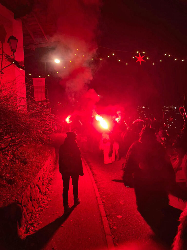 Krampuslauf in Obertrum am See, 1. Dezember 2024 | Salzburger Schiachpercht'n und Krampusse